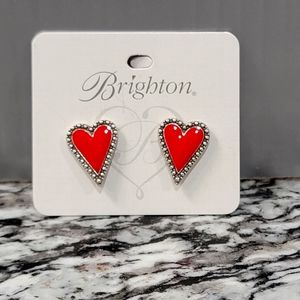 NWT RETIRED BRIGHTON DAZZLING LOVE POST EARRINGS
